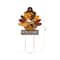 Glitzhome® 30" Thanksgiving Turkey Metal Yard Stake or Hanging Wall Décor